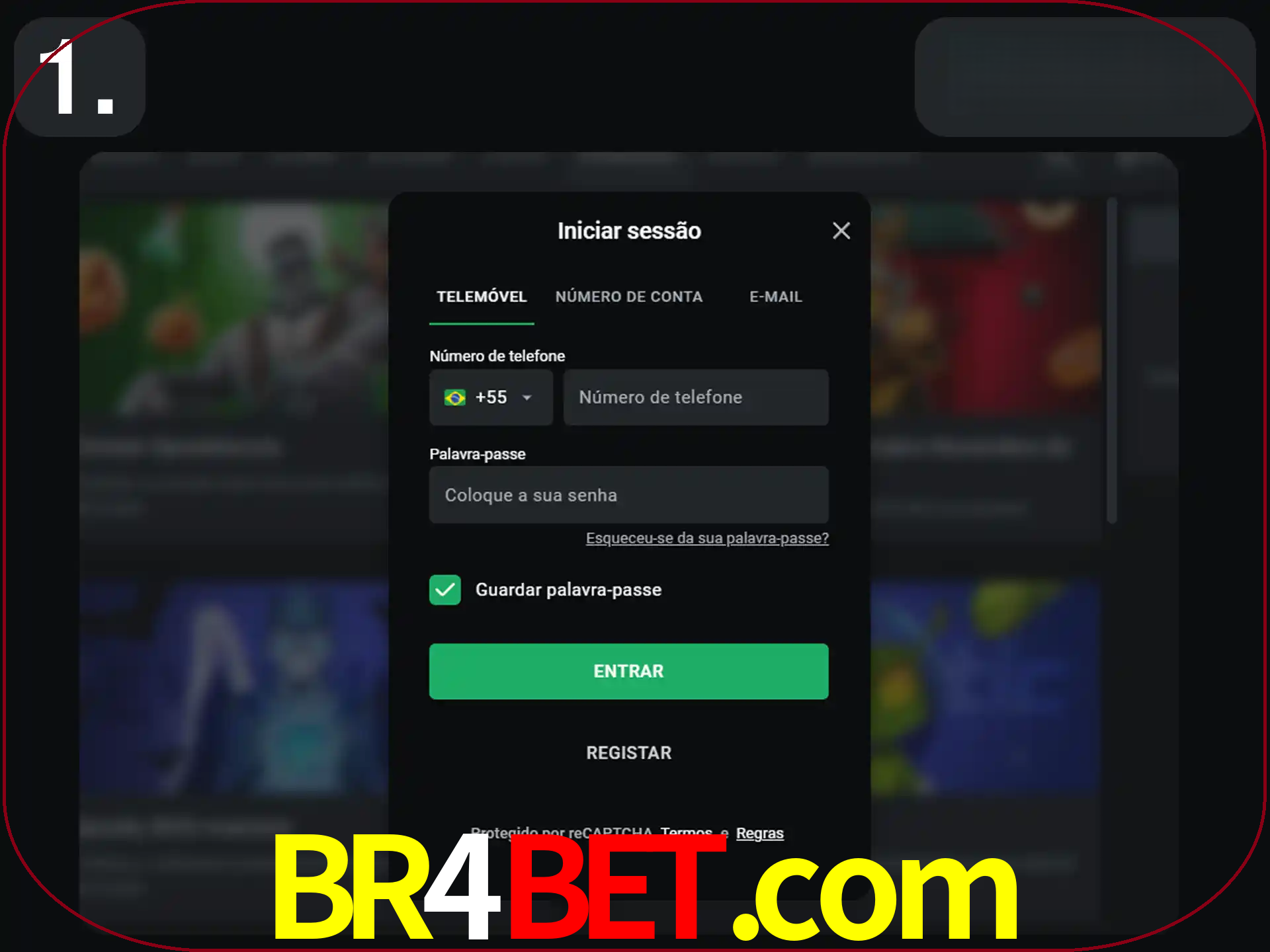 Acesse o site.